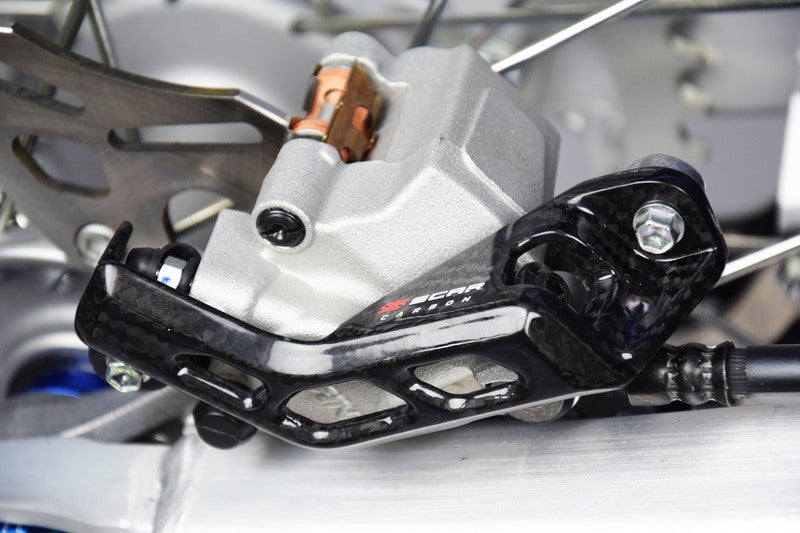 Yamaha Yz 450 [SCAR] - Carbon bagbremsekaliberbeskytter