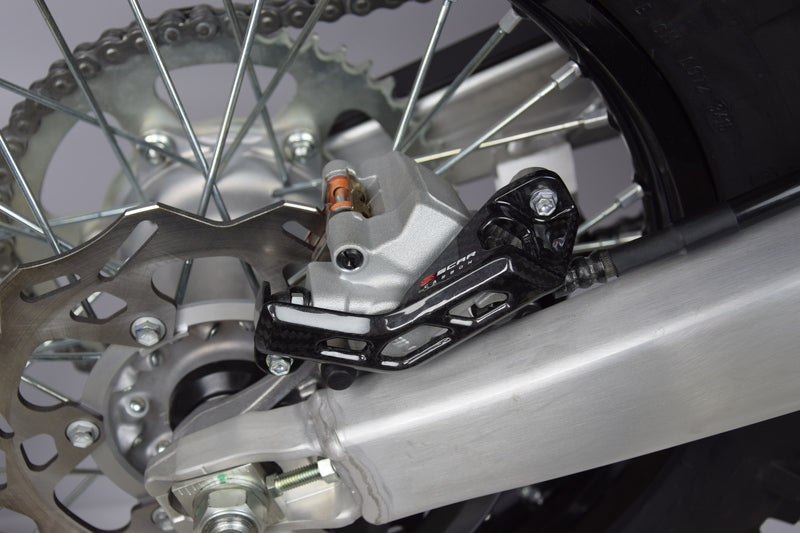 Yamaha Yz 450 [SCAR] - Carbon bagbremsekaliberbeskytter