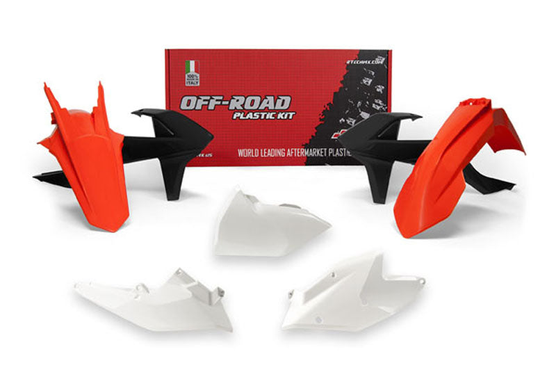 KTM 300 EXC TPI SIX Days [2018] - Plastik-Kit Originalfarbe (2018) rot/weiß/schwarz KTM