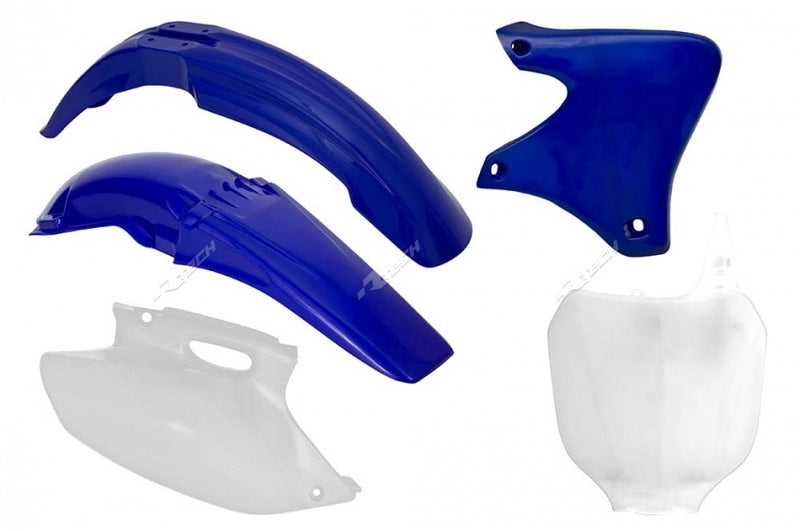 Yamaha Yz 426 [RACETECH] - plastiksæt Racetech original farve blå/hvid Yamaha YZ250F