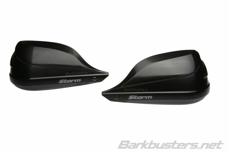 Suzuki Gsx800S [BARKBUSTERS] - Storm-håndbeskyttersæt Enkeltpunktsklemmemontering-styrende sort