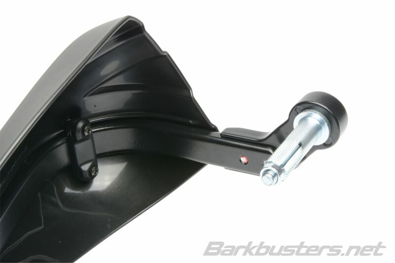 Suzuki Gsx800S [BARKBUSTERS] - Storm-håndbeskyttersæt Enkeltpunktsklemmemontering-styrende sort