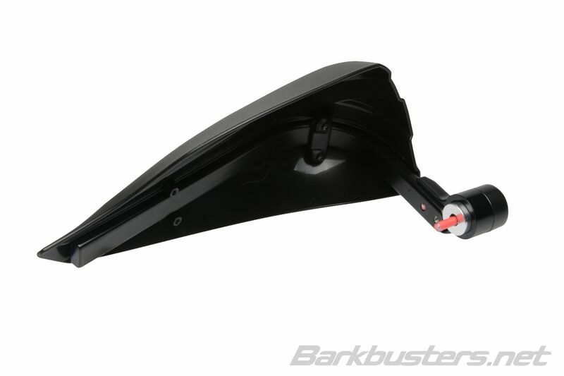 Kawasaki Z 900 [BARKBUSTERS] - Storm Hanguads Sæt Single Point Clamp Mount-styrende sort