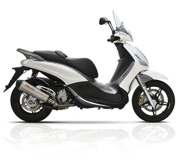 Piaggio Beverly 125 2 V Tourer E 3 (M 289) [2007-2010] - Scooter 4 lyddæmpere