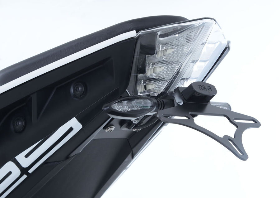 Ktm 125 DUKE ABS [2017-2021] - Kennzeichenhalter Schwarz KTM Duke