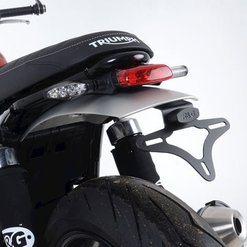Triumph Speed ​​​​Twin 1200 ABS [2019-2026] - Nummerpladeholder Sort Triumph Speed ​​​​Twin 1200