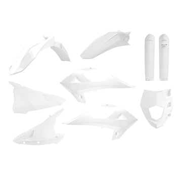 Rieju MR 250 [2021] - Plastik-Kit Weiß Gas Gas