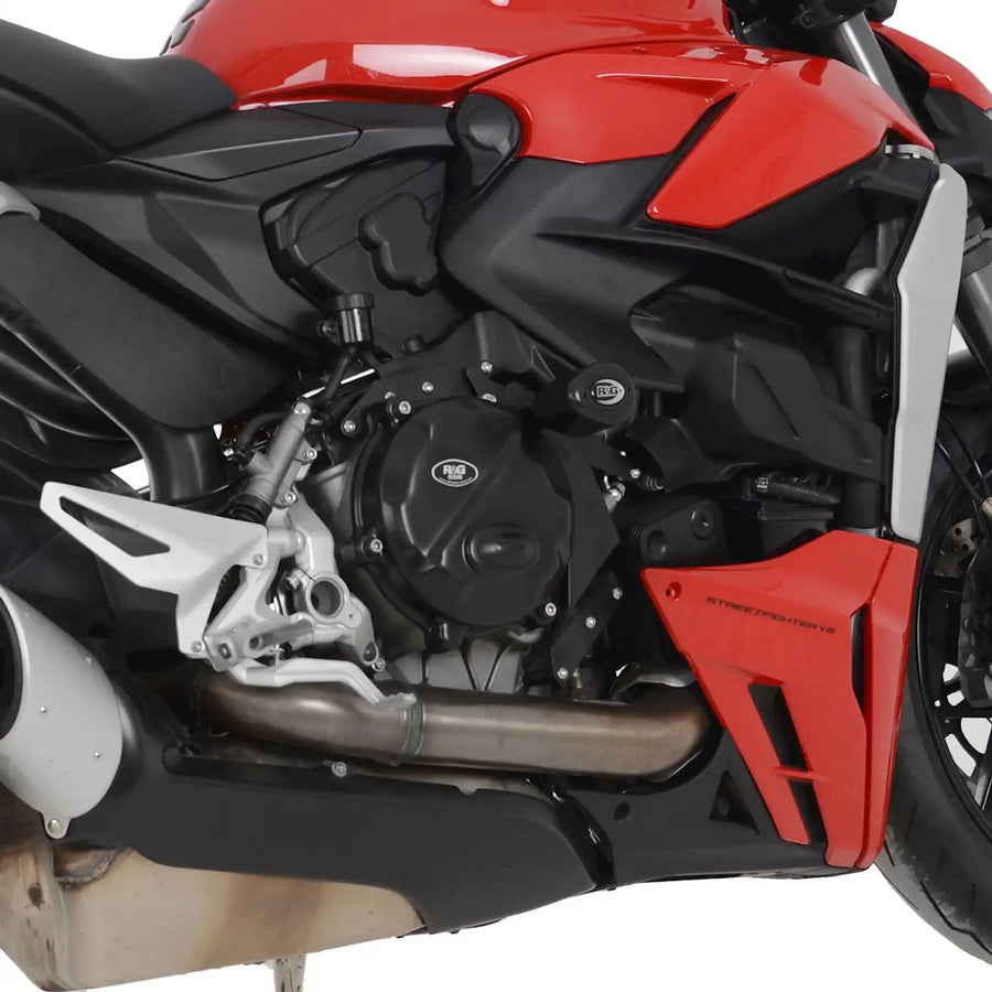 Ducati Panigale V2 [2020-2024] - Aero Crash Pads Sort Ducati Panigale V2