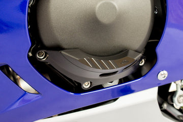 Yamaha Yzf R6 [GILLES] - venstre motorbeskyttelsesbeskytter krumtaphusdæksel Sort Yamaha YZF-R6