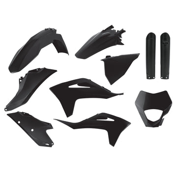 GAS GAS EC 250 F [2021-2023] - Plastik-Kit Schwarz GasGas EC