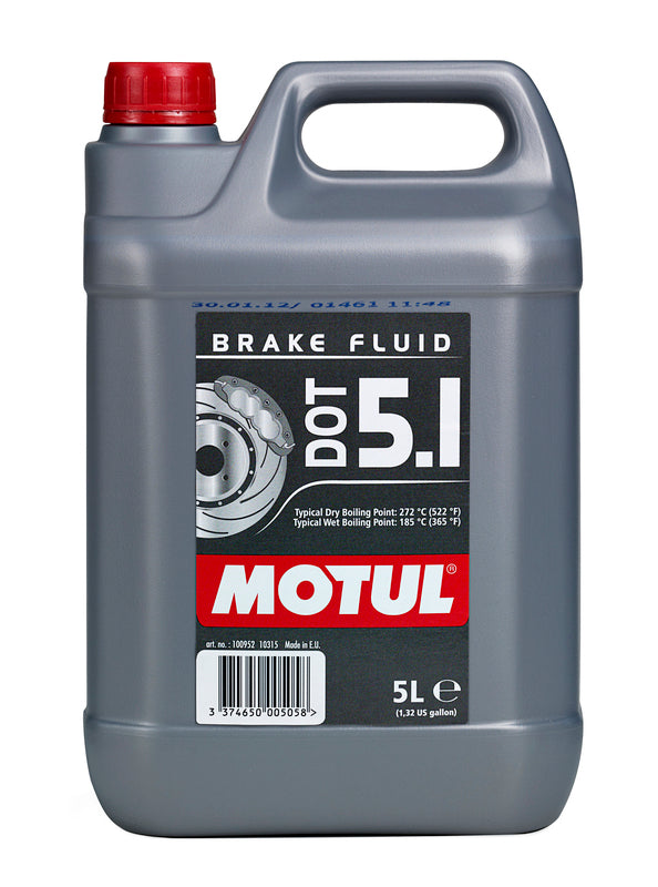 Dot 5.1 Brake Fluid 5L til motorcykler [Motul]