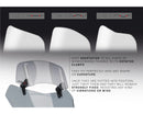 KTM 890 SMT [2025] – Spoiler Screen 2.0 Clip-on – Gennemsigtig-11