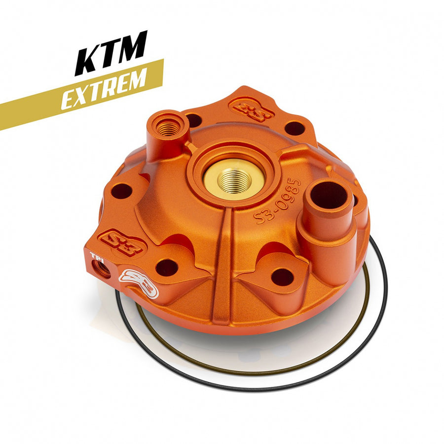 KTM 250 EXC TPI [2018-2022] - Extreme Enduro cylinderhoved & indsatssæt lav kompression - Orange KTM/Husqvarna