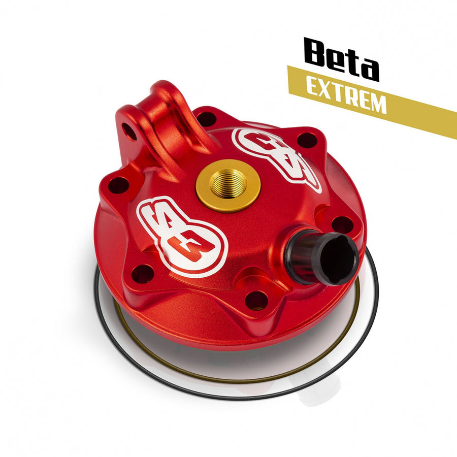 Beta RR 250 2 T Enduro [2013-2019] - Extreme Enduro Zylinderkopf & Einsatz-Kit Niedrige Kompression - Rote Beta RR250