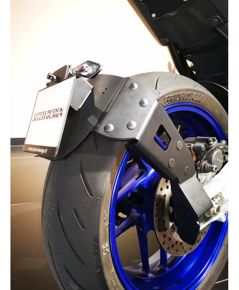 Yamaha MT-09 ABS RN43 [2021] - Kennzeichenhalter ACCESS DESIGN Lick Wheel Schwarz