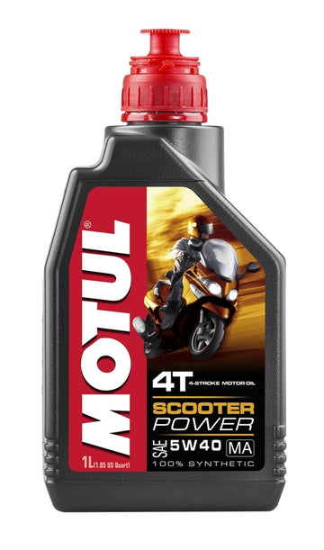 Motorolie 5W40 til 4-takts scooter 1L [Motul]