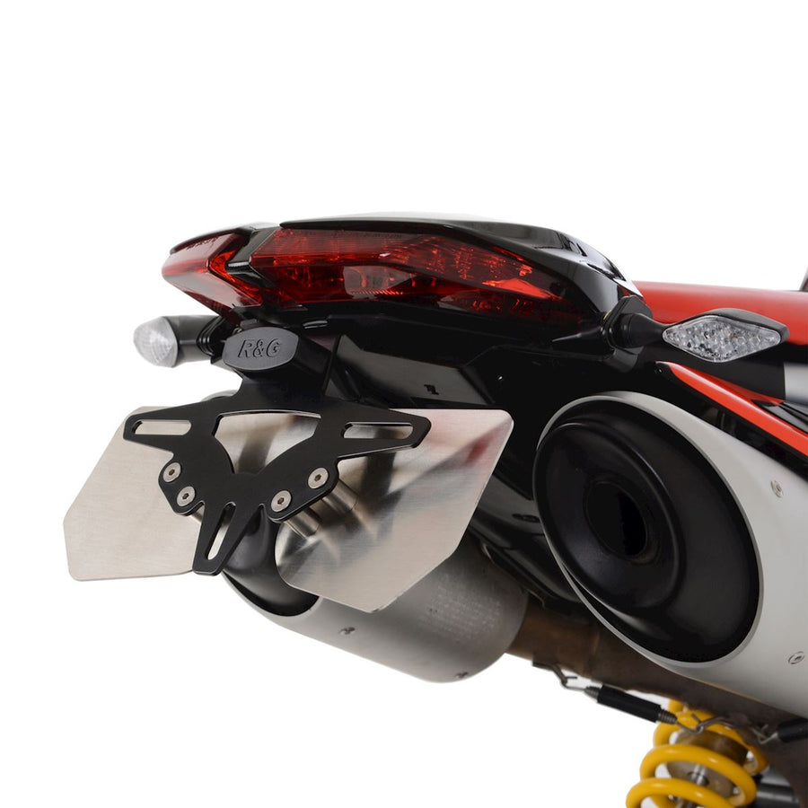 Ducati 950 Hypermotard RVE [2021-2025] - Kennzeichenhalter - Schwarz Ducati Hypermotard 950 (SP/RVE)