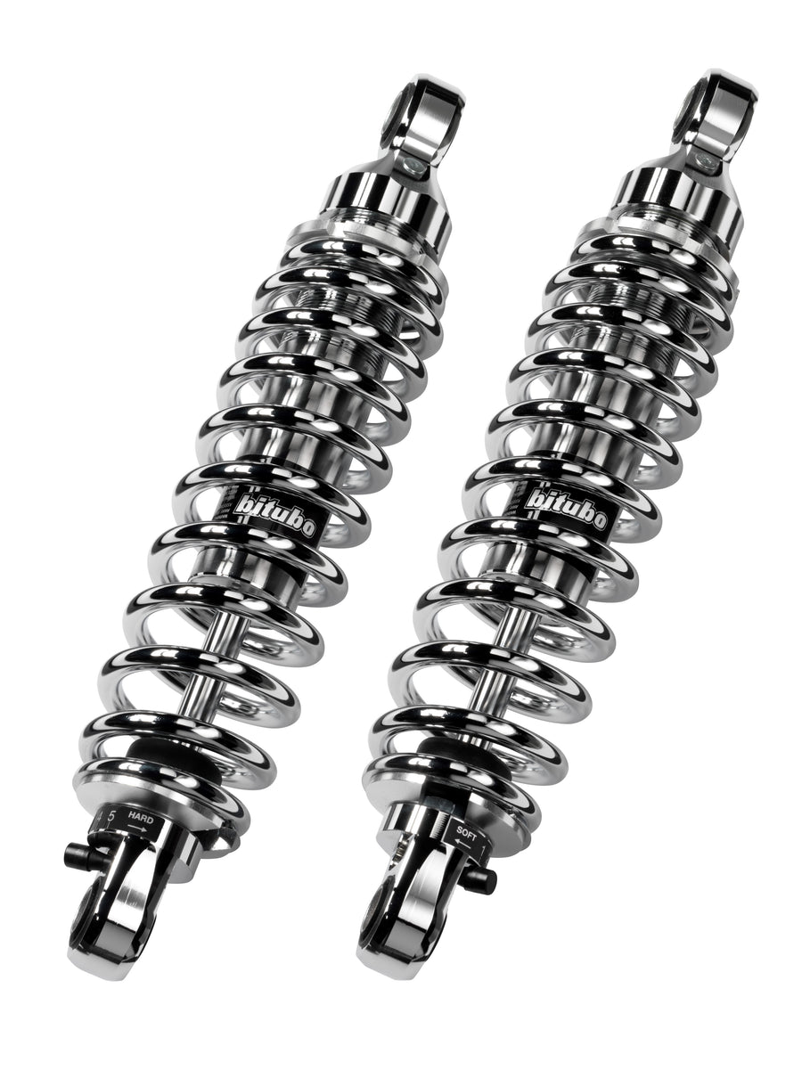 Harley-Davidson Fxdb 1584 Dyna Street BOB [2007-2017] - WME03 Rear Shock Absorber - Chrome