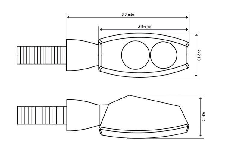 Yamaha R125 YZF -R125 [Highsider] - LED -blinklys signal