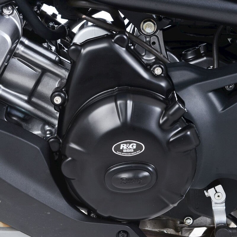Honda NC 750 X DCT ABS RC90 [2021-2026] - Race Series venstre krumtaphusbeskytter (kobling) - Sort Honda NC750-X