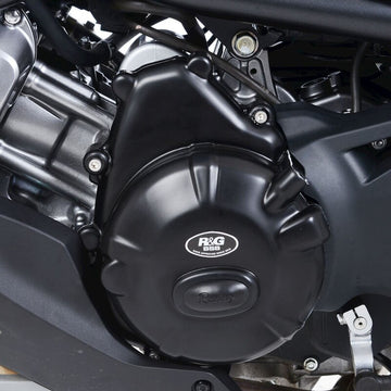 Honda NC 750 X DCT ABS RC90 [2021-2026] - Race Series venstre krumtaphusbeskytter (kobling) - Sort Honda NC750-X