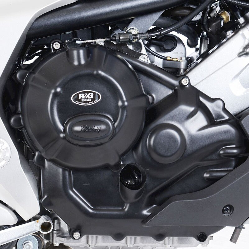 Honda NC 750 X DCT ABS RC90 [2021-2026] - Race Series højre krumtaphusbeskytter - Sort Honda NC750-X