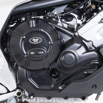 Honda NC 750 X DCT ABS RC90 [2021-2026] - Race Series højre krumtaphusbeskytter - Sort Honda NC750-X