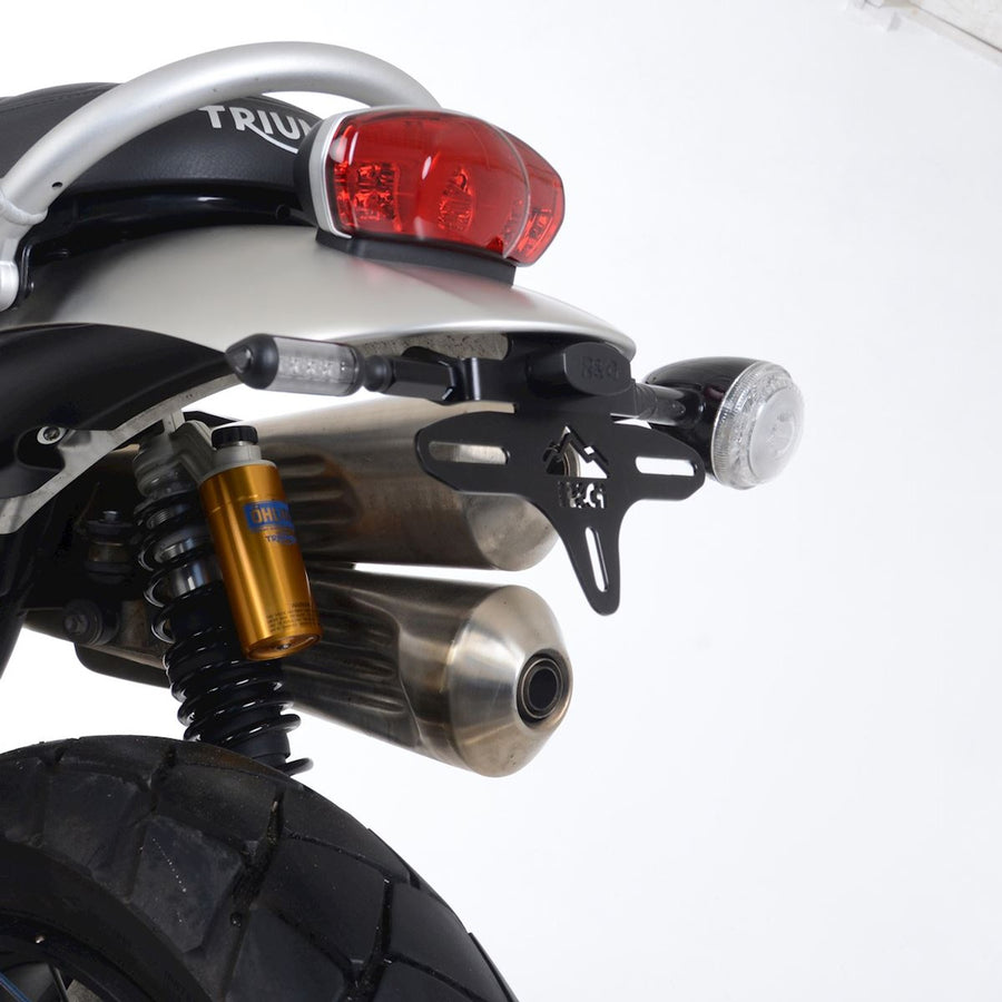 Triumph Scrambler 1200 XC ABS [2019-2021] - Kennzeichenhalter - Schwarz Triumph 1200 Scrambler XC/XE