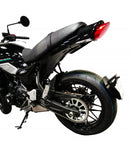 Kawasaki Z 650 [ADGANGSDESIGN] - ''Hjulmonteret'' Nummerpladeholder - Sort Kawasaki Z650RS