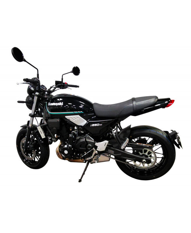 Kawasaki Z 650 [ADGANGSDESIGN] - ''Hjulmonteret'' Nummerpladeholder - Sort Kawasaki Z650RS