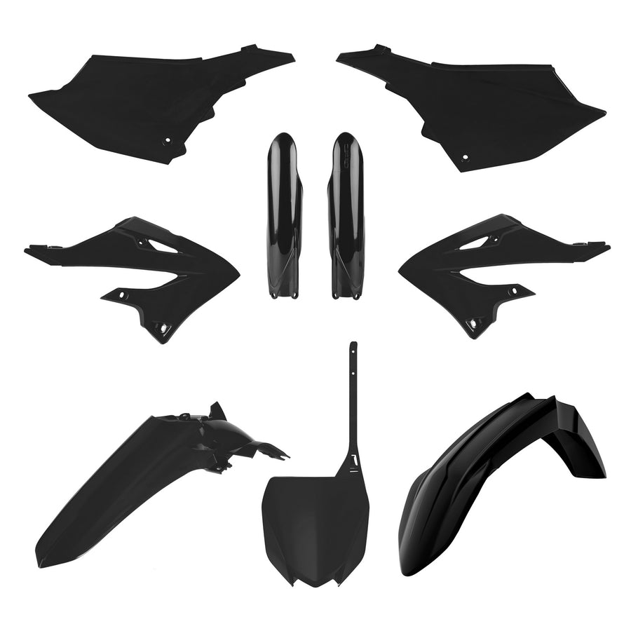YAMAHA YZ 125 [2024-2027] - Plastik-Kit Schwarz Yamaha YZ125/250