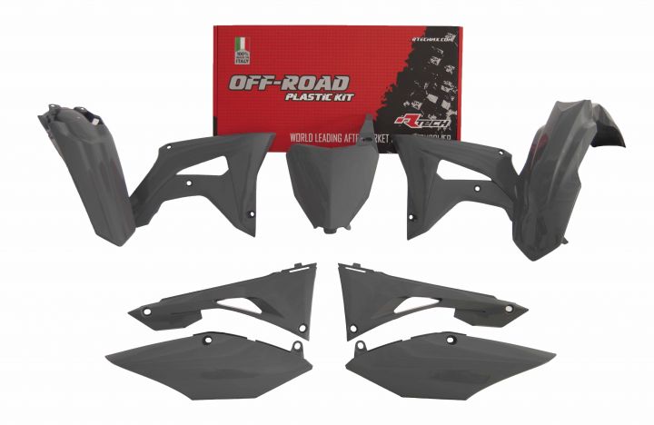 Honda CRF 450 R [2021-2024] - Revolution Plastic Kit - Quantum Grey Honda CRF