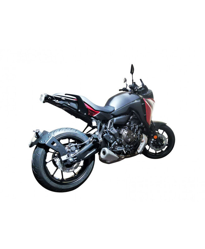 Yamaha Tracer 700 [ACCESS DESIGN] - ''Hjulmonteret'' Nummerpladeholder Sort - Yamaha MT-07 Tracer
