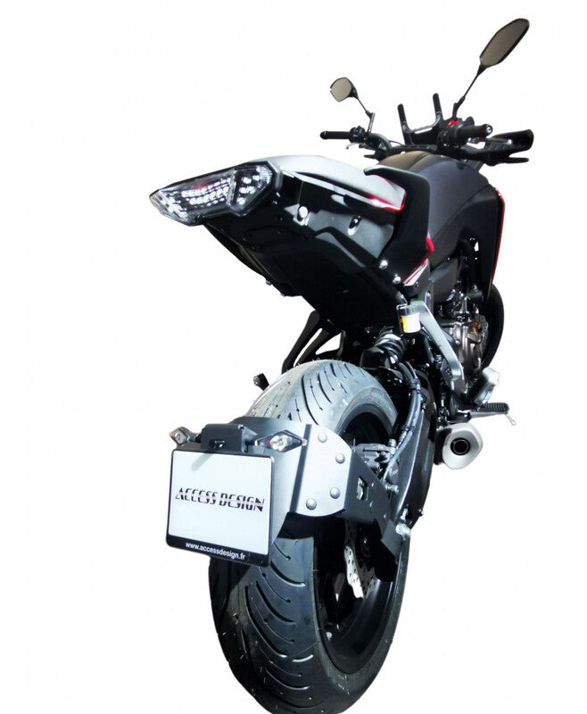 Yamaha Tracer 7 Tracer 7 Gt [ACCESS DESIGN] - ''Wheel Fitted'' Nummerpladeholder Sort - Yamaha MT-07 Tracer