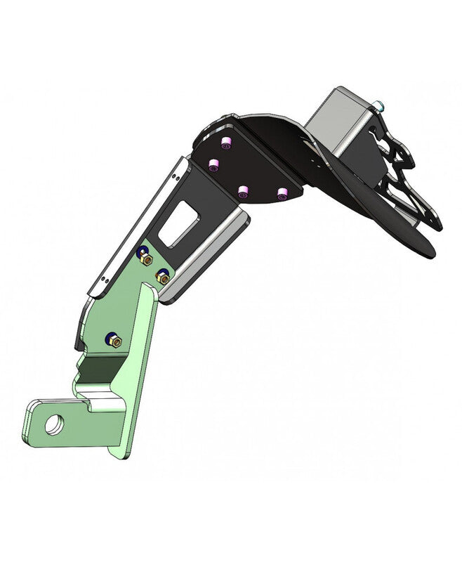 Yamaha Tracer 700 [ACCESS DESIGN] - ''Hjulmonteret'' Nummerpladeholder Sort - Yamaha MT-07 Tracer