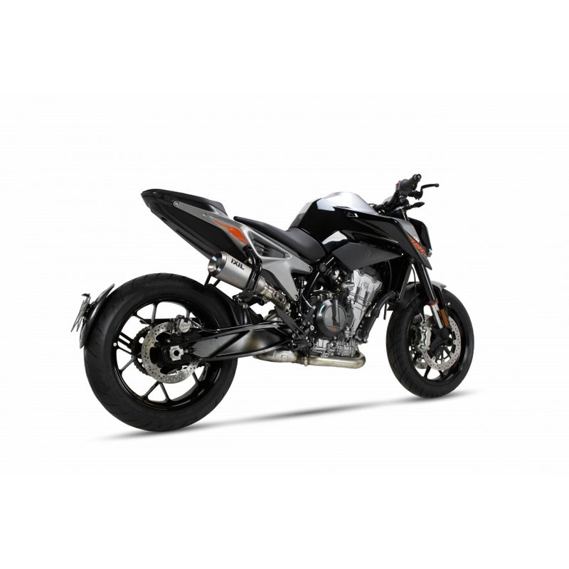 Ktm 890 Duke R [IXIL] - RC lyddæmper rustfrit stål / endekappe carbon - CM3279RC