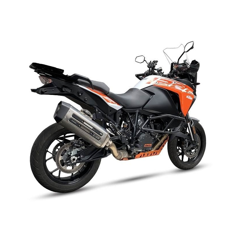 Ktm Adventure 1090 [IXIL] - MXT lyddæmper i rustfrit stål / endestykke sort - EM3089SS