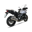 Suzuki V-Strom 1000 Abs [IXIL] - MXT lyddæmper i rustfrit stål / endestykke sort - ES8084SS