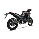 Yamaha Tenere 700 [IXIL] - MXT lyddæmper i rustfrit stål / endestykke sort - EY9067SS