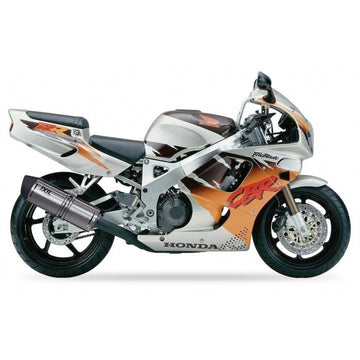 Honda Cbr 900 [IXIL] - Hexoval lyddæmper rustfrit stål sort / endestykke rustfrit stål sort - OH6081VSE - 0