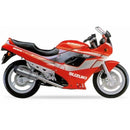 Suzuki Gsx 600 [IXIL] - Hexoval lyddæmper rustfrit stål / endestykke sort