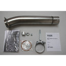 Yamaha YZF-R 6 (RJ 09) [2004-2005] - Hexoval Endtopf Edelstahl / Endkappe Edelstahl schwarz - OY9053VSE