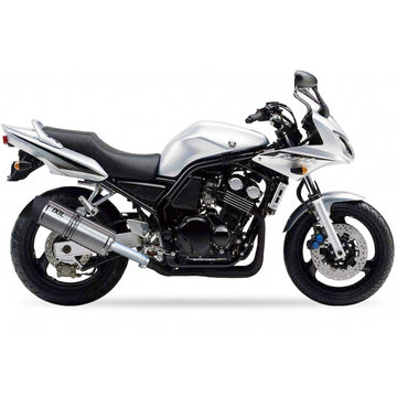 Yamaha 600 Fazer [IXIL] - Hexoval lyddæmper rustfrit stål / endestykke rustfrit stål sort - OY9063VSE
