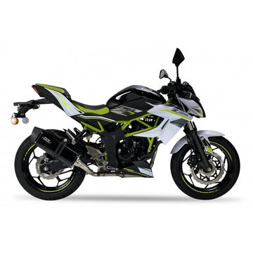 Kawasaki Ninja [IXIL] - Hexoval lyddæmper rustfrit stål sort / rustfrit stål sort - OK7037VSEB
