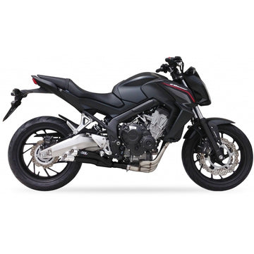 Honda Cb 650 R Neo Sports Cafe [IXIL] - Hyperlow komplet system rustfrit stål sort / poleret aluminium - XH6356XB - 0