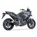Honda Nc 700 [IXIL] - Hyperlow lyddæmper i rustfrit stål sort / endedæksel aluminium - XH6362XB-3