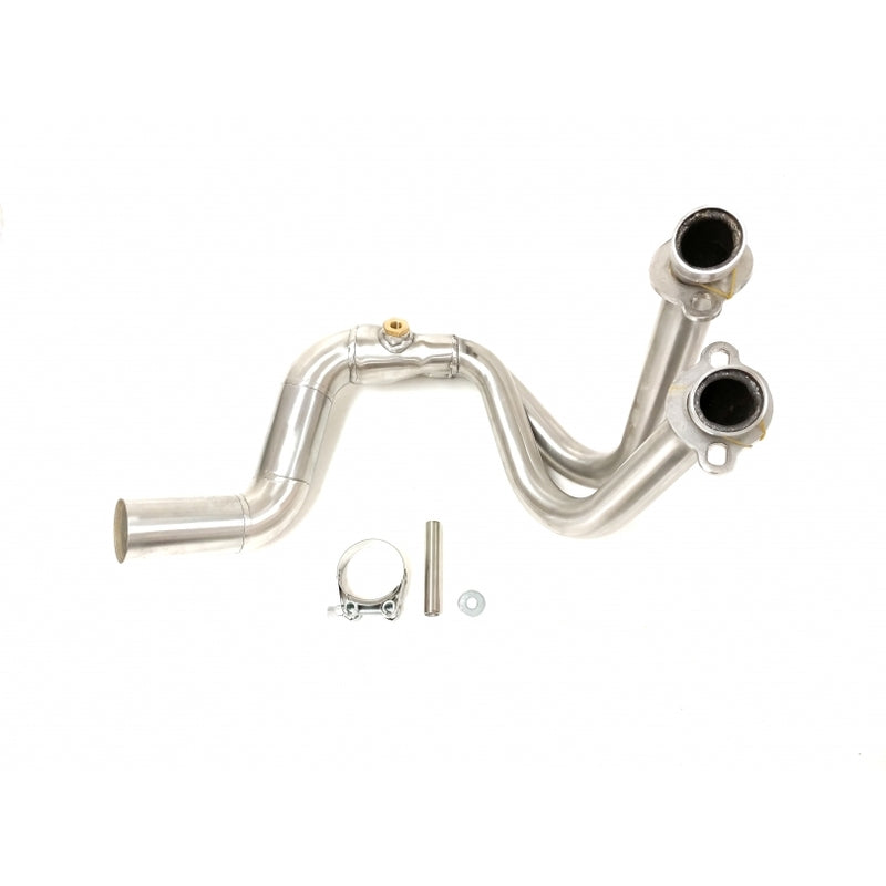 Kawasaki Z 650 [IXIL] - Hyperlow komplet system rustfrit stål sort / poleret aluminium - XK7356XB