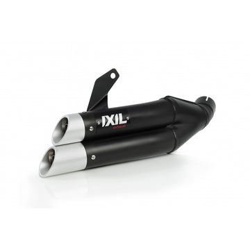 Yamaha Tracer 700 [IXIL] - Hyperlow komplet system rustfrit stål sort / poleret aluminium - XY9362XB