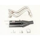 Yamaha Tracer 700 [IXIL] - Hyperlow komplet system rustfrit stål sort / poleret aluminium - XY9362XB