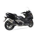 Kymco Ak 550 [IXIL] - L5X komplet system poleret rustfrit stål / poleret rustfrit stål - XK0350XS